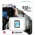 Kingston 512GB Memory Card SDXC Canvas Go Plus 170MB /s C10, U3, V30